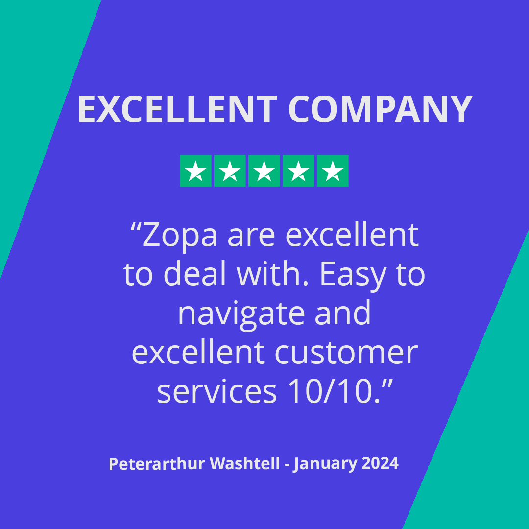 Thanks for sharing your experience, we're glad to hear that you've had an excellent experience💚 #ZopaBank #HappyCustomers