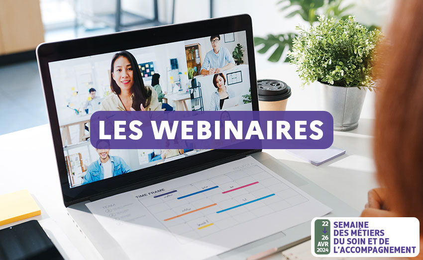 🗓️ J-4 | Semaine #Soin & #Accompagnement 🩺🩷 
Les 9⃣ webinaires à regarder tranquillement, où vous voulez !
Ils sont là 🔗 tinyurl.com/WebinairesSoin…