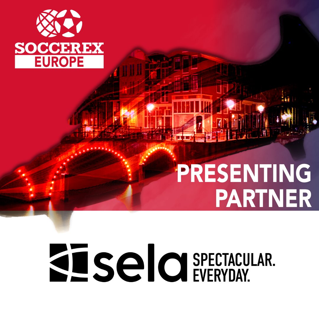 We are thrilled to announce that @Sela is joining #soccerexeurope as a Presenting Partner, this May 30th - 31st, at the Johan Cruijff ArenA ⚽

@Sela  is the largest live events and experiences company in the Middle East. #SpectacularEveryday