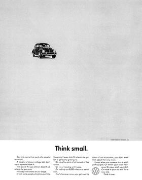 🚗 Discover @VW iconic 'Think Small' campaign 💡

A marketing revolution that redefined automotive advertising 🤯

TL;DR:
🟣 the campaign
🟣 the revolution

Read the 🧵 below 👇

 #MarketingStrategy #Volkswagen #MarketingHistory #MarketingCampaign