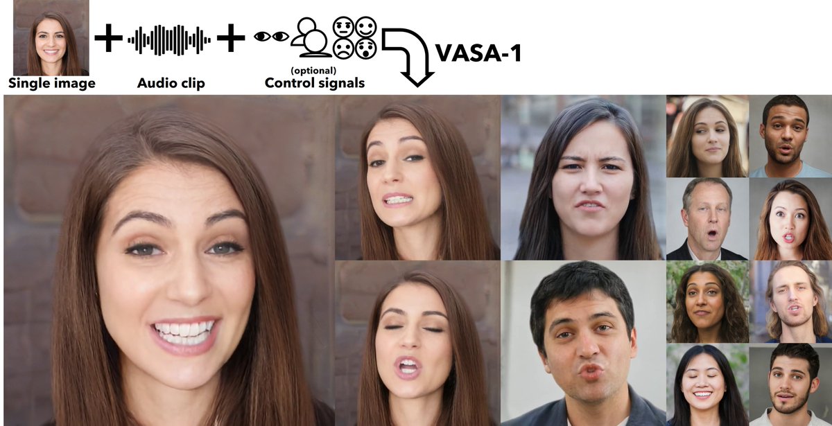 Descubre VASA-1 de Microsoft Research, la última innovación en avatares digitales que sincroniza audio con movimientos faciales en tiempo real. Pensada para mejorar experiencias en realidad aumentada y telepresencia. #InteligenciaArtificial

Más info en: microsoft.com/en-us/research…
