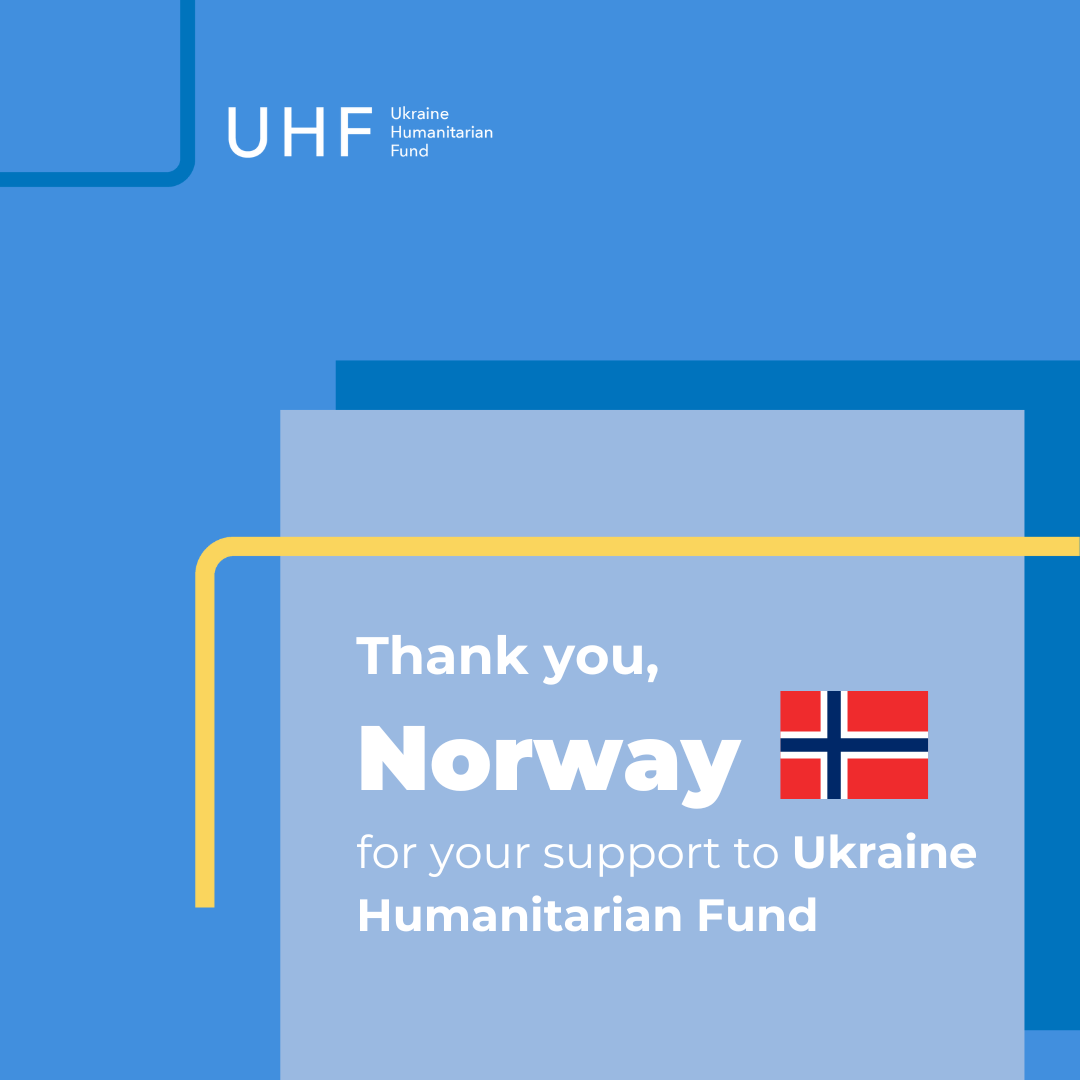 #OCHAThanks Norway🇳🇴 for continued support of the humanitarian response in Ukraine. Your generous contributions to #UkraineHumanitarianFund ensure that aid organizations provide timely and much-needed assistance to people affected by the war. #InvestInHumanity