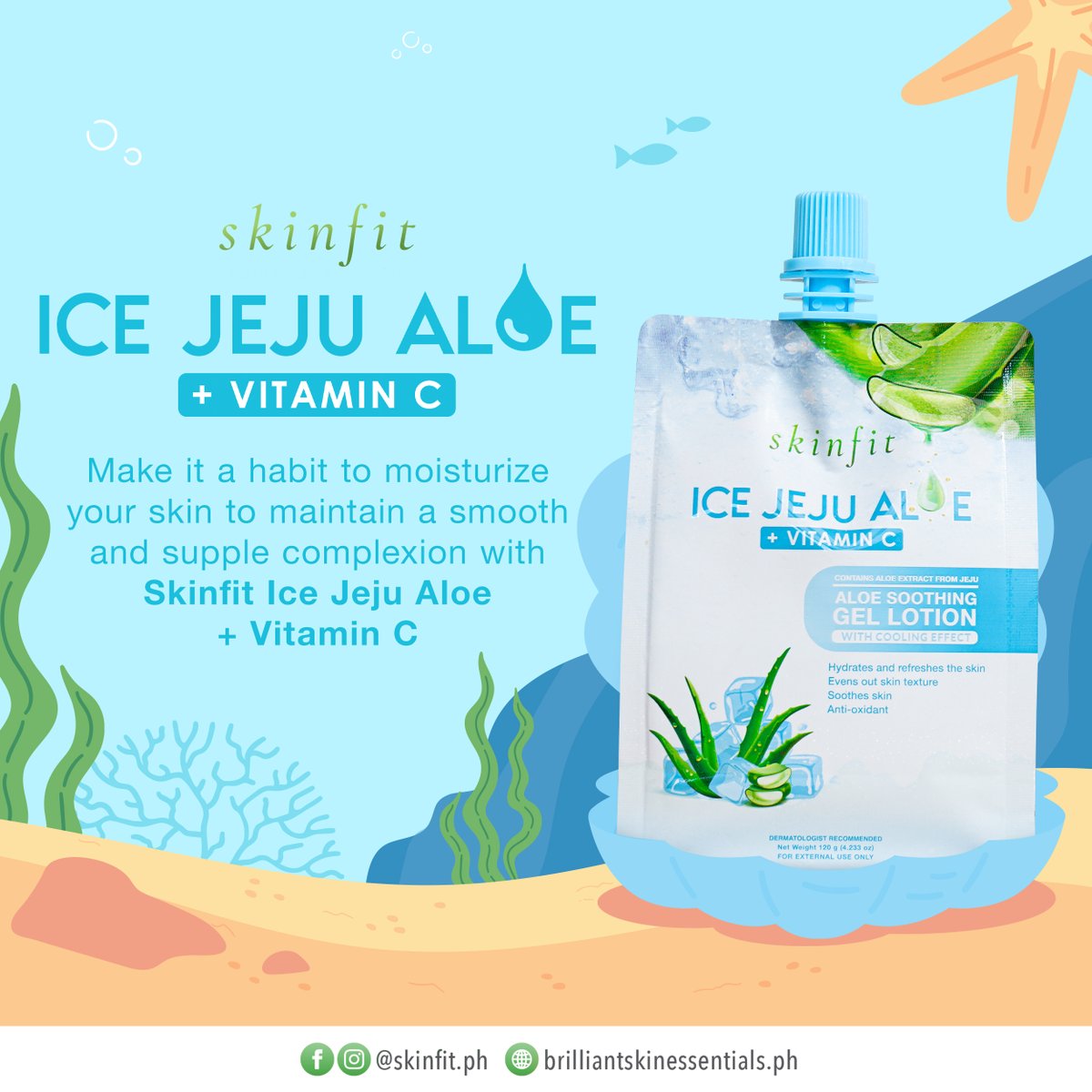 Remember to keep your skin hydrated! 🫧

Consistent moisturizing is the key to achieving a smooth, soft, and irresistibly supple complexion. 🥰

#SkinFitPH 
#BrilliantSkinEssentials