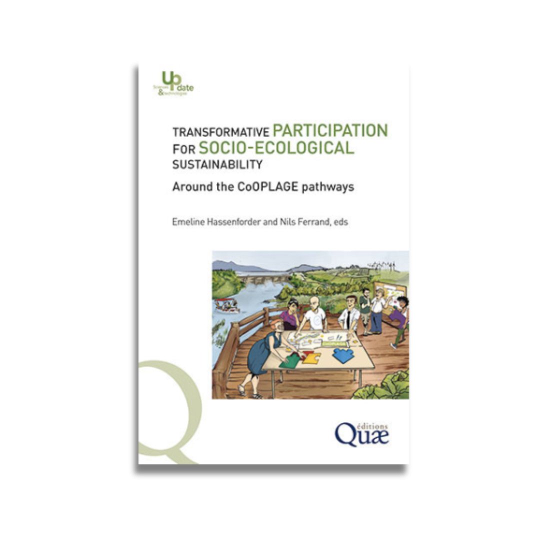 📚A book, “Transformative Participation for Socio-Ecological Sustainability – Around the CoOPLAGE pathways”, co-coordinated by #CIRAD, presents participatory approaches to help players build solutions & policies tailored to socioecological challenges. 👉 cirad.fr/en/press-area/…