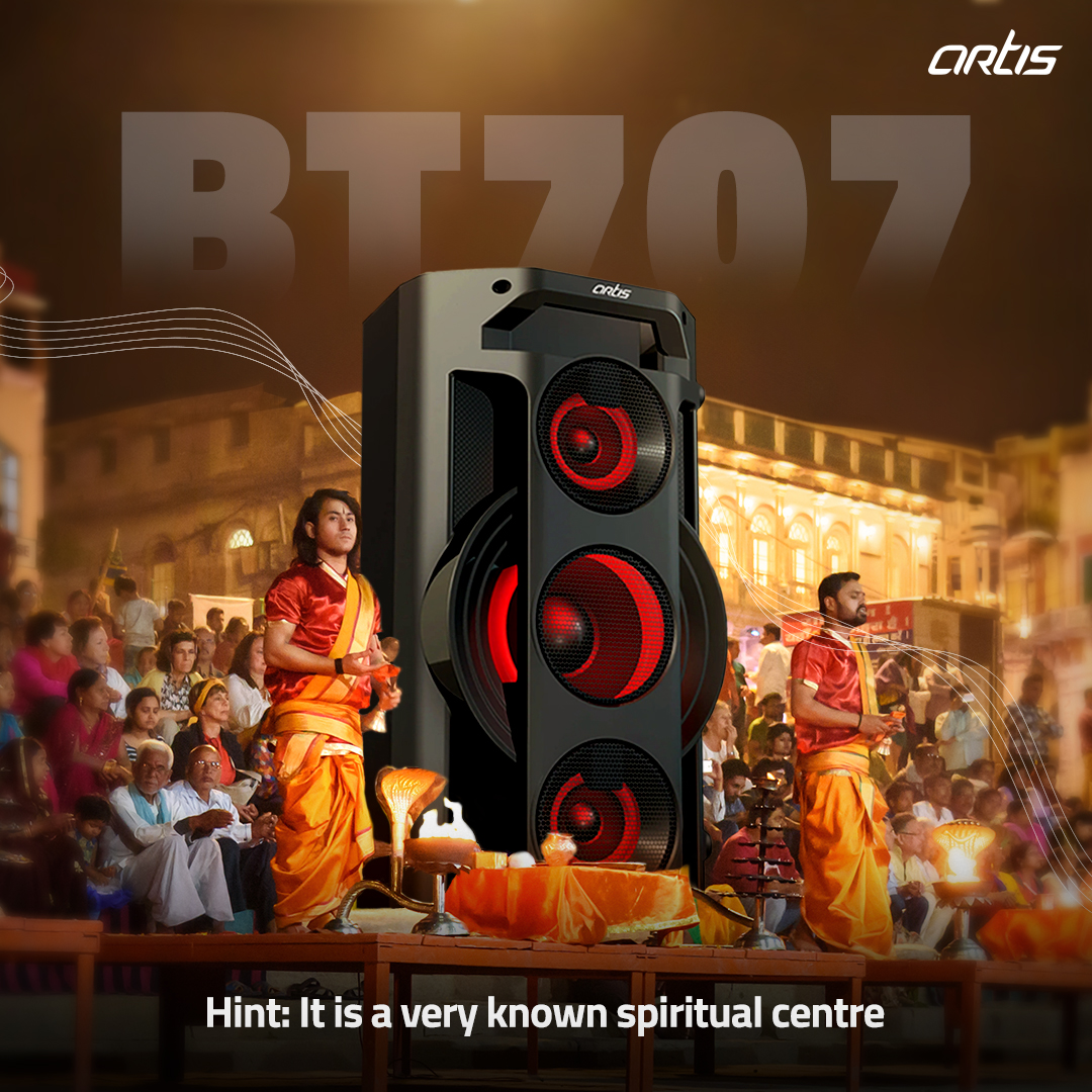 You have to get this one! The Lord's abode itself! 🙂

#Artis #SoundsBetter #LoveYourSound #Speaker #PartySpeaker #BT707 #GuessTheCity #MuscialCity #India #Music #DoYouKnow