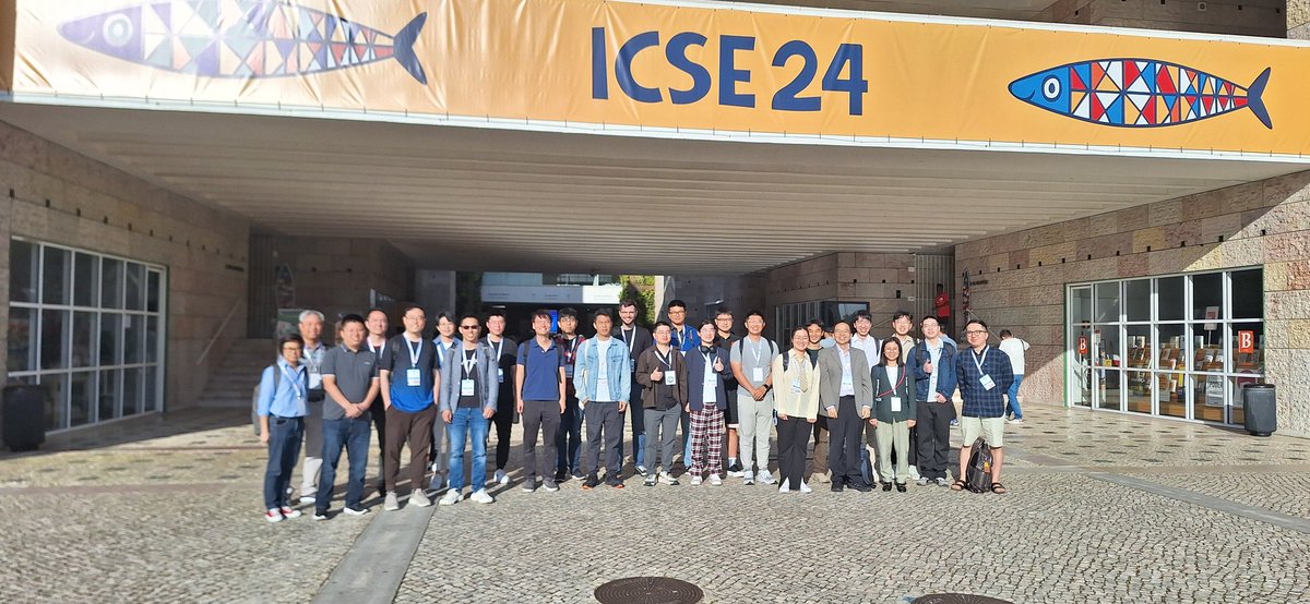 Members and alumni of the Centre of Research on Intelligent Software (RISE), SCIS, <a href="/sgSMU/">Singapore Management University</a> at <a href="/ICSEconf/">ICSE</a> - having a great time presenting and getting valuable inputs for our research work, as well as reconnecting with and learning from 2200+ colleagues from across the globe :)