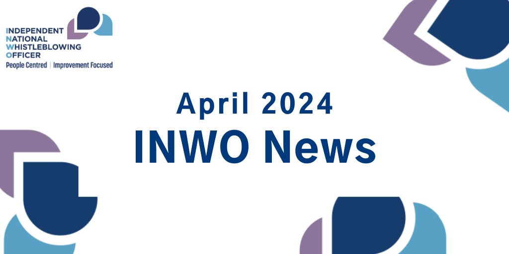 Our latest INWO bulletin is available now! ➡️Speak Up Week 2024: planning webinar ➡️Relaunch of the Whistleblowing Practitioners’ Forum ➡️Annual whistleblowing reporting Read it here: mailchi.mp/spso.org.uk/in…