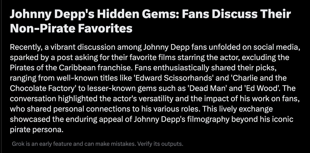 Enjoying this conversation. I can certainly speak to both 'Dead Man' & 'Ed Wood'; two perfect films from my formative years. Furthermore, 93's sublime 'What's Eating Gilbert Grape', 98's feral 'Fear & Loathing in Las Vegas' and of course 97's simply superb 'Donnie Brasco' all