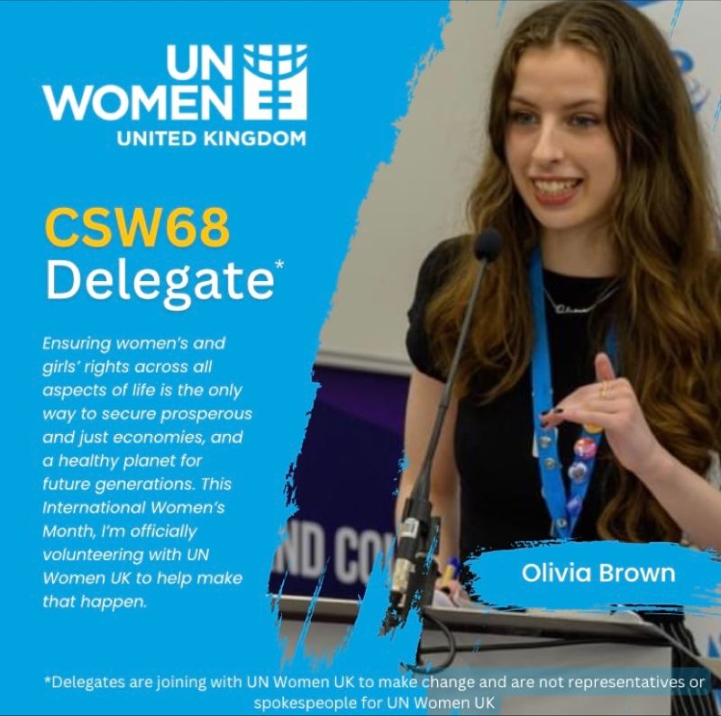 📣@OliviaBrown6464, Trustee @OfficialSYP & Trustee @ProjectSonrisa, sharing some reflective #ThursdayThoughts about the @UN_CSW #CSW68 

Olivia cares about women’s rights & worked on issues like sexual education, unhealthy relationships & fast fashion

🔗bit.ly/446PEUU