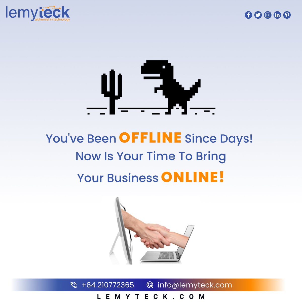 Get expert advice to revamp 🔄your business strategy and improve your online 🚀presence. Connect with your target audience and watch your business grow⏳. Let's work together👥 to alter your brand's presence! #lemyteck #RevampNZStrategy #DigitalNZ #NZOnlinePresence #ConnectNZ
