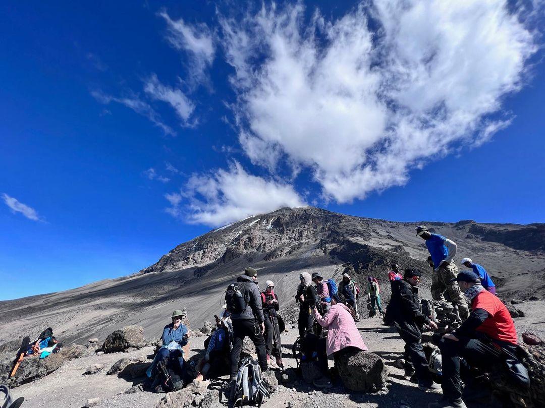 En route, Mount Kilimanjaro National Park Climb