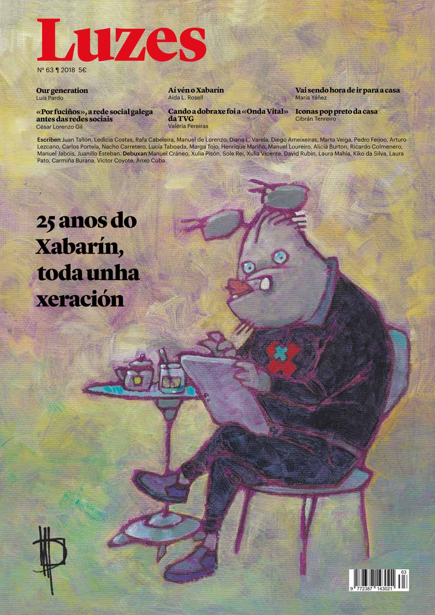 🐗«Son o Supercocho, non o porco-skin Son o porco bravo, son o Xabarín!»🐗 Van 30 anos de Xabarín Club. Luzes adicou no seu 25 aniversario un número especial ao que é o espazo da infancia de moitas galegas e galegos. 👉 tenda.luzes.gal/tenda/luzes-63/