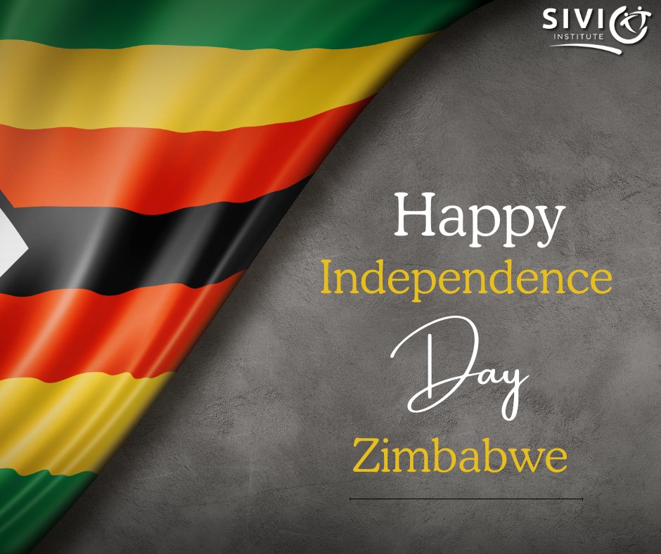 On this historic day, let us celebrate the remarkable journey of Zimbabwe's independence since 1980. Happy Independence Day! #ZimbabweIndependenceDay #Questforaninclusivesociety