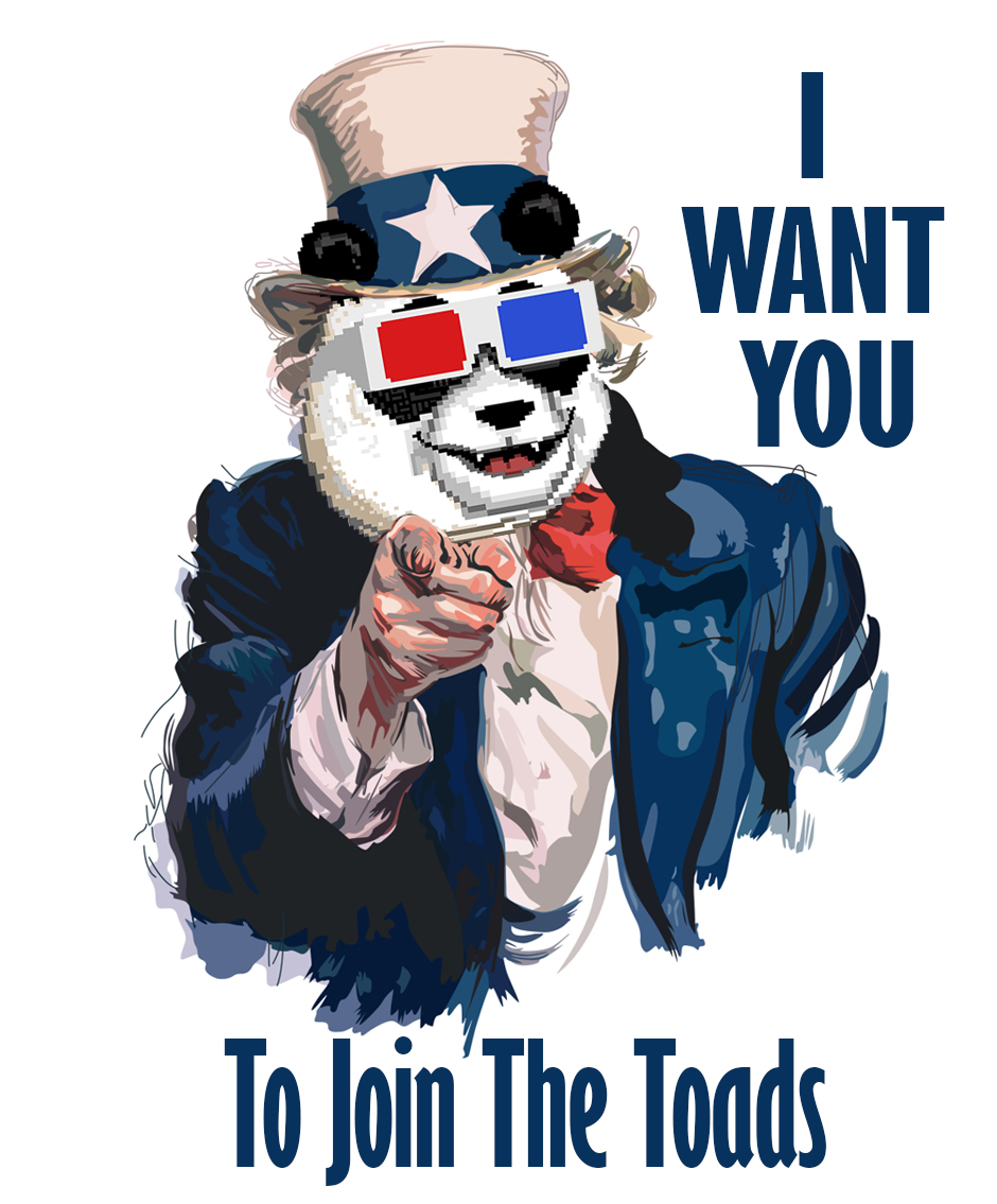 I WANT YOU!!!

TO JOIN THE #LToads CAMPAIGN!!

WIN AN LTOAD #NFT AND JOIN OUR RANKS!
THE BEST COMMUNITY IN $LINK