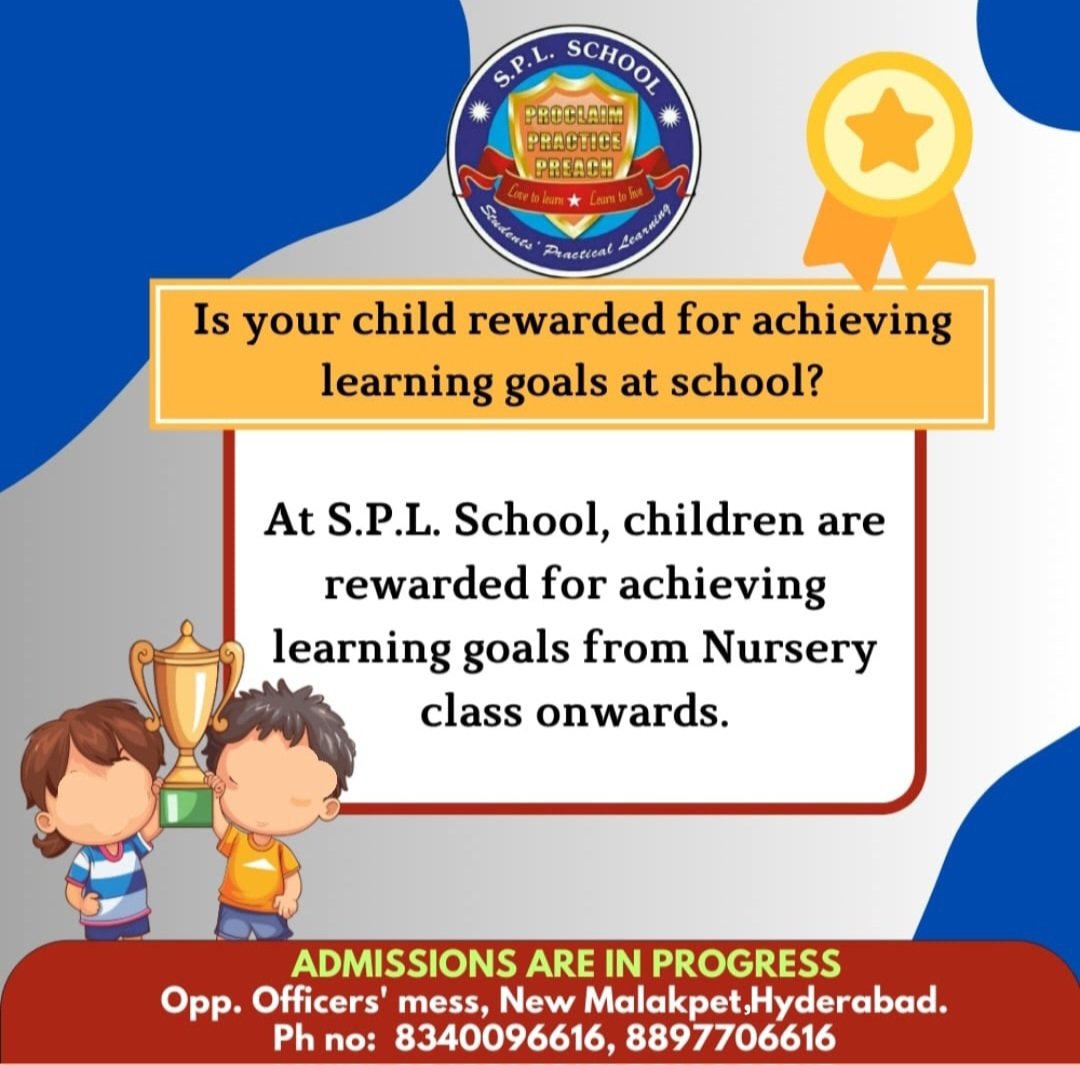 Celebrating Success: Rewards for Learning at SPL from Nursery Onwards! 💫

#SPLSchoolAdmissions
#2024Admissions
#LoveToLearn
#LearnToLive
#EducationalVision
#EmpoweringStudents
#InclusiveEducation
#StudentSuccess
#FutureLeaders
#AdmissionOpen
#AcademicExcellence
#DiverseLearning