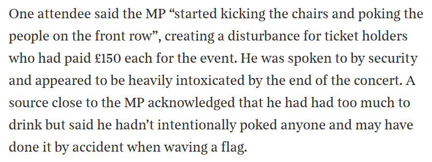 I know this isn't the most important bit of the story but the 'source close to the MP' bit is so good.