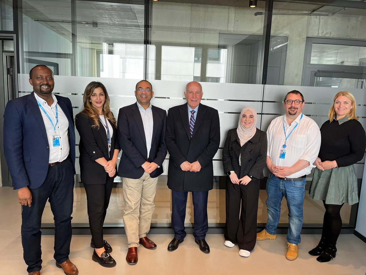 Great to welcome Dr Adel Belbaisi & team from #Jordan Center for Disease Control at the #WHOPandemicHub With @WHO Regional Offices,we are strengthening collaborations w/ National Public Health Agencies (NPHAs) as key players in strengthening emergency prep & response activities
