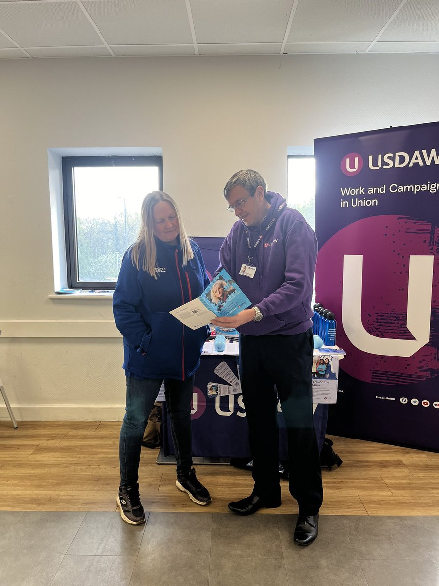 NeilButcha29780's tweet photo. At Tesco Crawley  running a menopause campaign already had interest shown 
@rabdonnelly2010 
@gulljamie1 
@PaddyLillisGS 
@DaveMccrossen 
@michael34145261 
@UsdawUnion 
@UsdawSouthern https://t.co/qvoiLfeALb