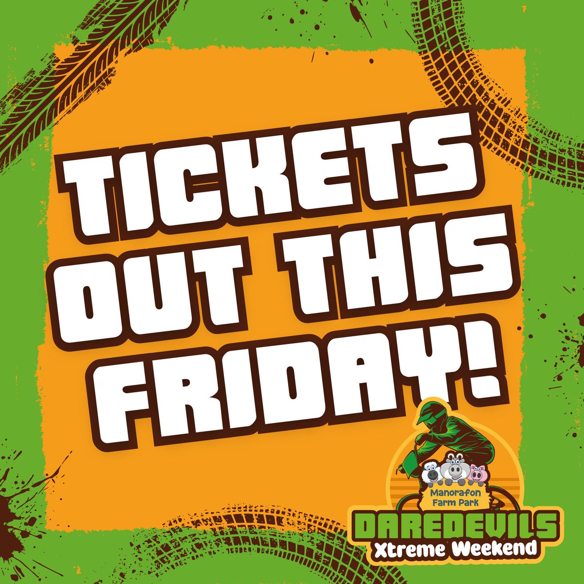 DAREDEVILS Xtreme Weekend 👹🚲 Tickets on sale TOMORROW NIGHT!! This is only a 2 day event - so you'll want to act fast to get your tickets.

Sign up to the Priority Club to book TONIGHT and recieve a 10% OFF code 🙌 Sign up here: bit.ly/manorafonfarm-…
