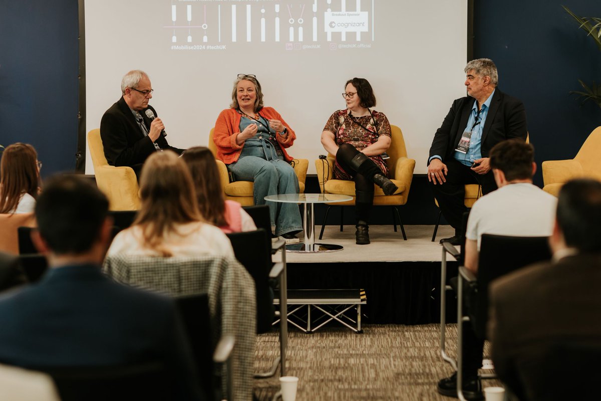 techUK's tweet photo. That's a wrap! With a full-house, our #Mobilise2024 conference was a hit 💥Thank you to all speakers, including @Bill_Esterson and @AnthonyBrowneMP, for generously sharing their insights on the future of transportation with our tech community. @Cognizant https://t.co/YsiexrUAFV