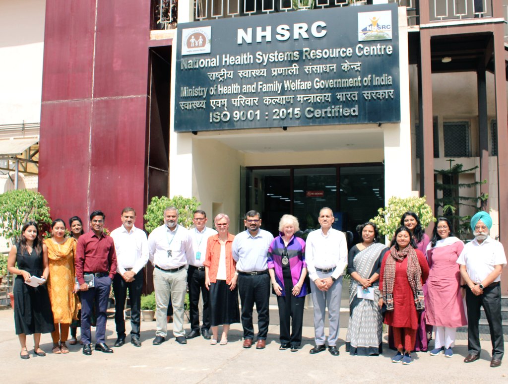 Thank you @NHSRCINDIA. We are proud of our partnership to strengthen the healthsystems through comprehensive #PHC & robust diagnostics with your guidance. @JhpiegoCEO, Leslie & CountryDirector @Somesh_KumR expressed their gratitude towards value creation to achieve #HealthForAll.