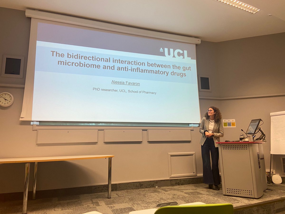 Such a great day yesterday at the SoP Research Day! I won the best lecture (runner-up) award presenting my project on the interactions between the gut microbiota and drugs. Thanks to my supervisors Mine Orlu, @ProfAWBasit, the talented @BasitResearch and @ColotanItn ! 🏆🌟🎯#UCL