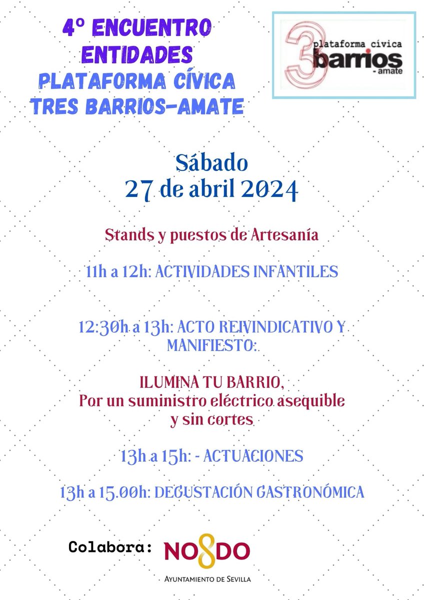 Plataforma Civica 3Barrios-Amate (@3barriosamate) on Twitter photo 