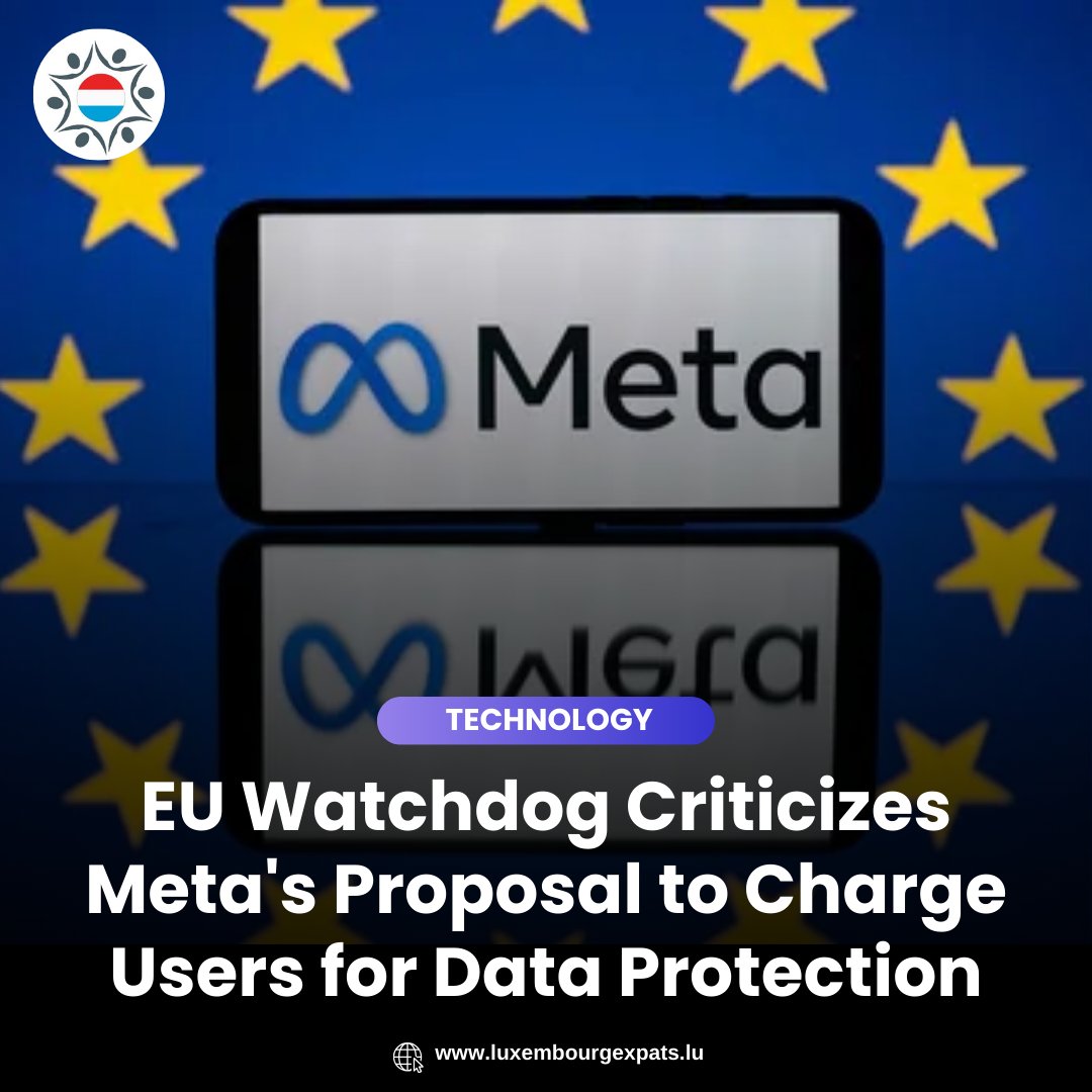 🙅🏻‍♂️ EU watchdog says no to paying for privacy! Read why Meta's data protection plans are under scrutiny 🔐👇🏻

👩🏻‍💻luxembourgexpats.lu/discussions/988

#PrivacyMatters #EURegulation #luxembourg #luxembourgcity🇱🇺 #expat #luxembourgexpats #expatlife