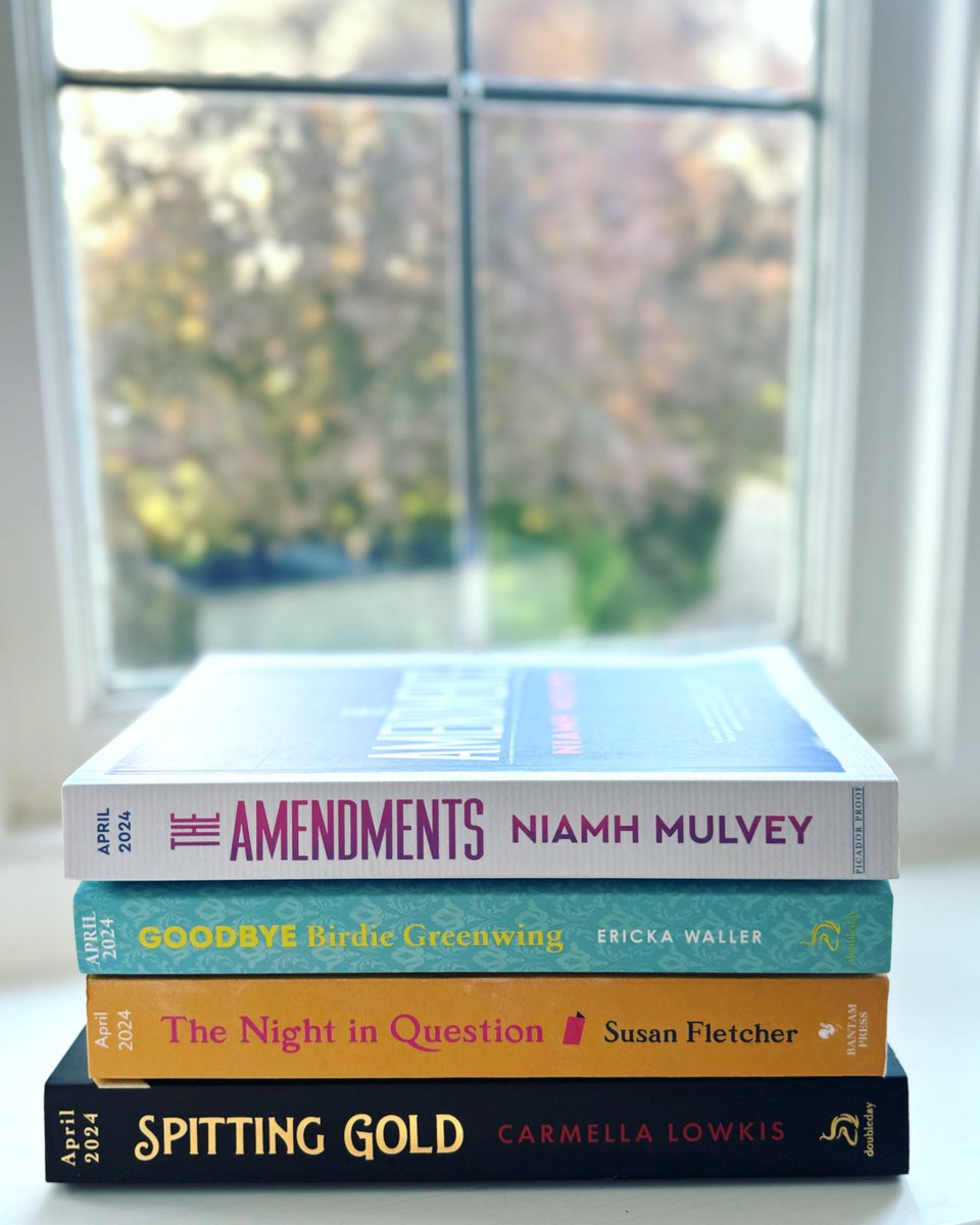 Happy Publication Day to these four books out today. Something for everyone in this little stack!