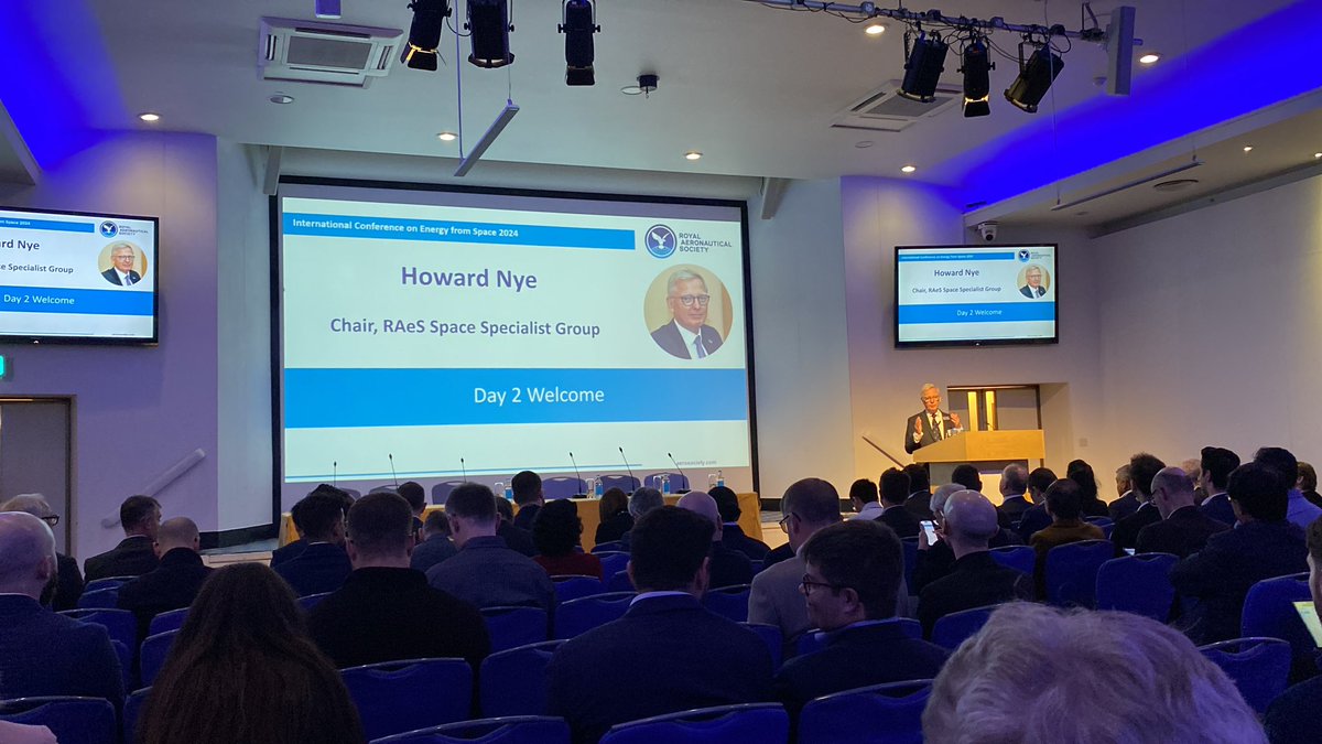 AJElliottEng's tweet image. Back for day 2 of the @ESA International Conference on #EnergyFromSpace - particularly interested in finding out more about the Technologies involved in #SpaceBasedSolarPower!