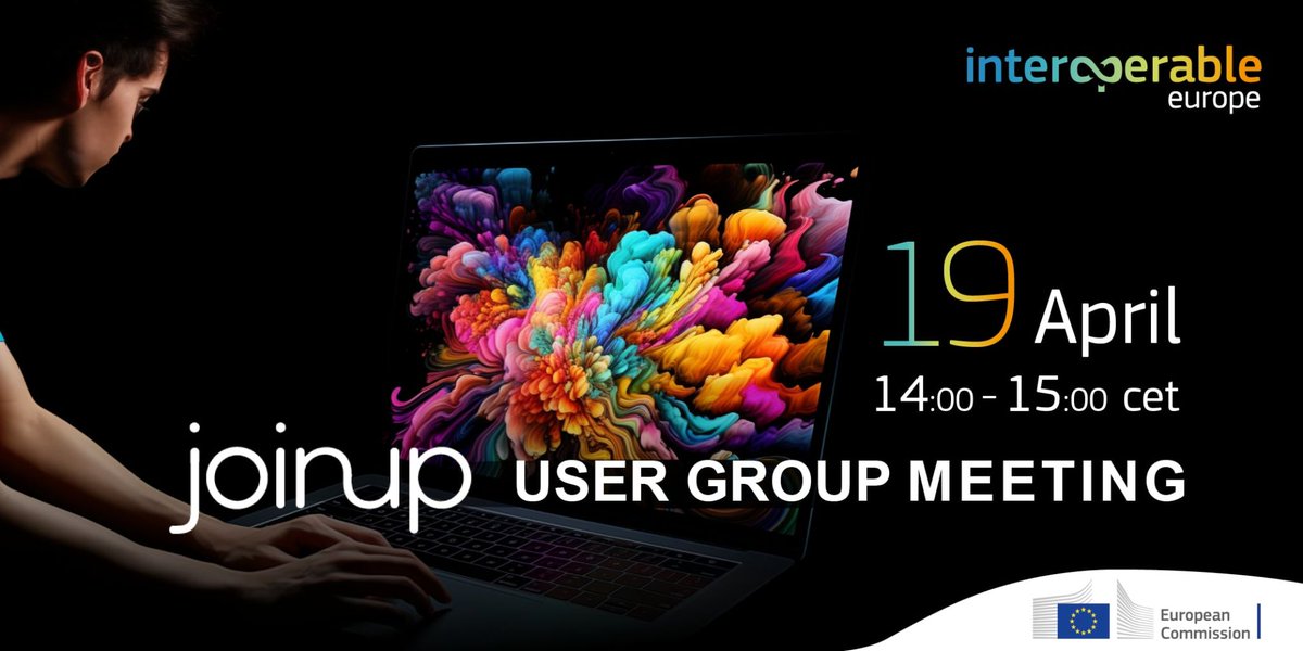 🔔One day to go before the new #UserGroupMeeting of @Joinup_eu takes place! - Get updated on #Joinup's latest features - explore Joinup’s most popular content - connect with the managers and users - and more! Register here! 👉europa.eu/!ngxtrY