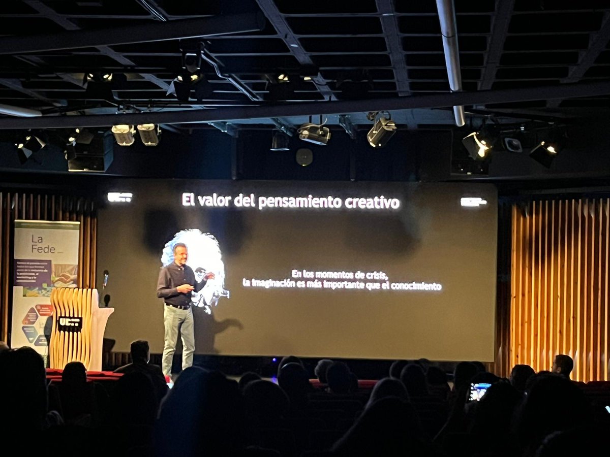 "El valor del pensamiento creativo es el gran activo de la industria publicitaria" afirma Feliz Muñoz
#ForoIAGFede