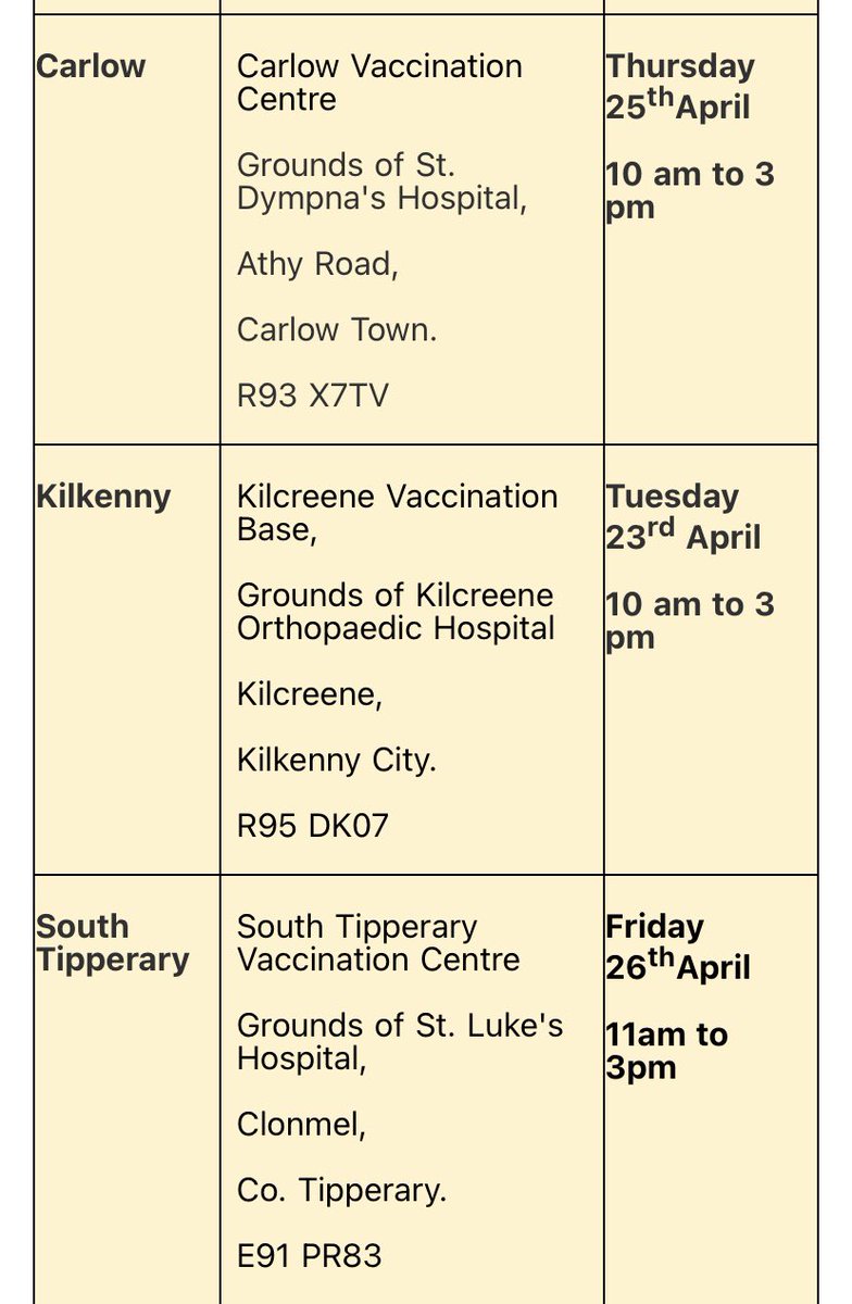 The @HSELive has an MMR vaccine catch-up programme to address increasing cases of measles Free Measles Mump and Rubella (MMR) Catch Up Vaccination Clinics are continuing in Co Carlow, Kilkenny, Waterford, Wexford & South Tipperary www2.hse.ie/conditions/mmr…