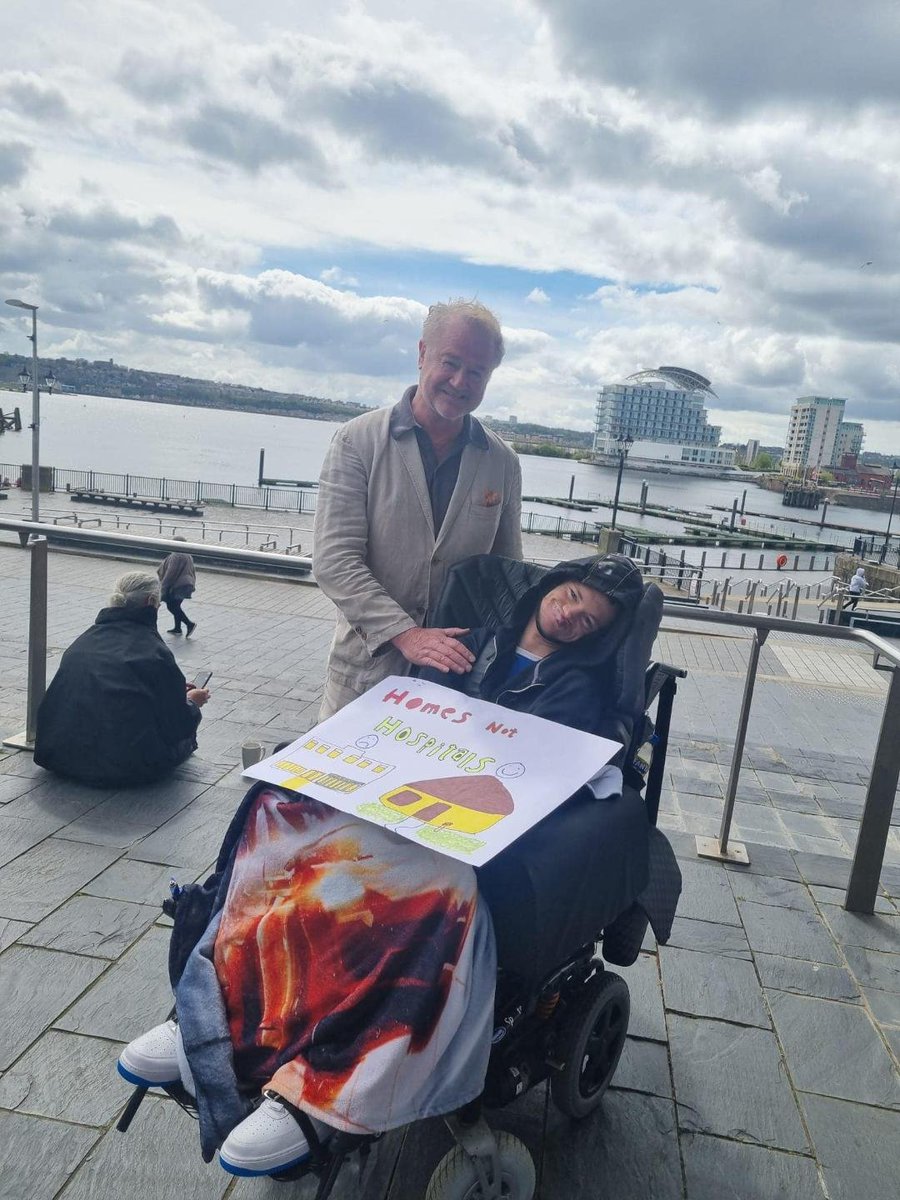 We even had Welsh actors coming out to support us yesterday. Thank you, Owen Teale, best known for his role as Ser Alliser Thorne in the HBO fantasy TV series Game of Thrones. #StolenLIves