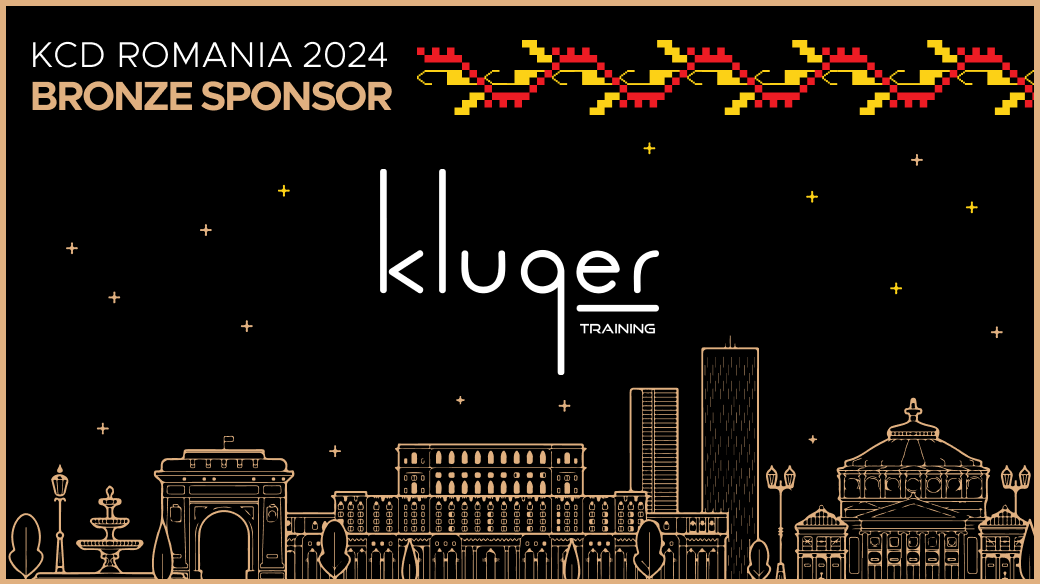 🌟 Exciting news! 🌟 Kluger Training is now our Bronze Sponsor! Join us on April 25th at Radisson Blu in #Bucharest. Register quickly! 🚀

#CloudNative #DevOps #CareerGrowth