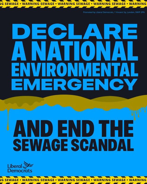 @Steffanaquarone The #SewageScandal presided over by this appalling government is becoming an environmental emergency - the water companies must be made to do the job we pay them to do!