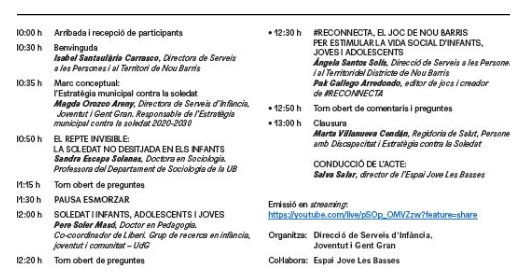 AcordCiutada's tweet photo. AIXÒ ÉS DEMÀ! 👉 El projecte sobre la soledat en la infància de la #XDI, present a la jornada ‘La soledat no és cap joc’. Es projectarà el 📹 'Lluitem contra la soledat’, de l’INS @Cendrassos de Figueres i s'abordarà la #soledat a la #infància
https://t.co/nY1ryNviAp https://t.co/bW8VXTK8p1