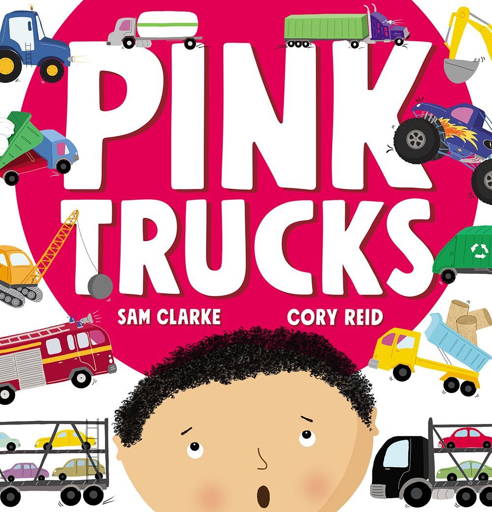 Happy Publication Day 🎉 Pink Trucks is released today! Written by Sam Clarke and fully illustrated by the brilliant Cory Reid. We're looking forward to sharing more from this brilliant book in the coming days... @CoryReidDesign @5Quills_kids @samclarkewrites