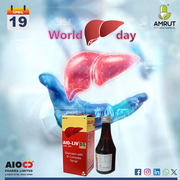 'Prioritize your liver health this World Liver Day with AIOLIV DS Liver Syrup! Take the first step towards wellness today.'

 #WorldLiverDay #AIOLIVDS #liver #liverhealth #pharma #AIOCDpharma #pharmaceutical #chemist #amrutdivision #pharmaindustry #health #healthiswealth #healthy