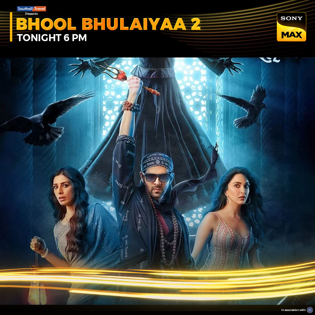 Witness Manjulika's story of revenge as she is set free after 18 years!    

Catch #BhoolBhulaiyaa2 tonight at 6pm only on #SonyMAXUK on #SonyMAXUK

#KartikAaryan #KiaraAdvani #Tabu #RajpalYadav #Horror #Comedy #MAXUK #SonyMAX