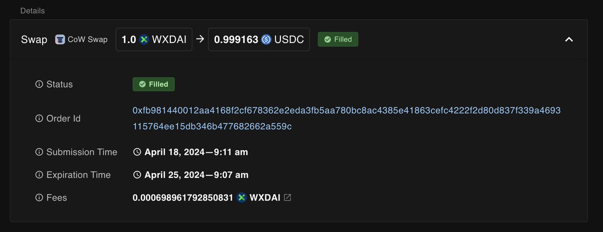 1) Den now decodes @CoWSwap transactions so it's simple for @safe signers to see what they're signing 2) REDACTED moo-ing soon