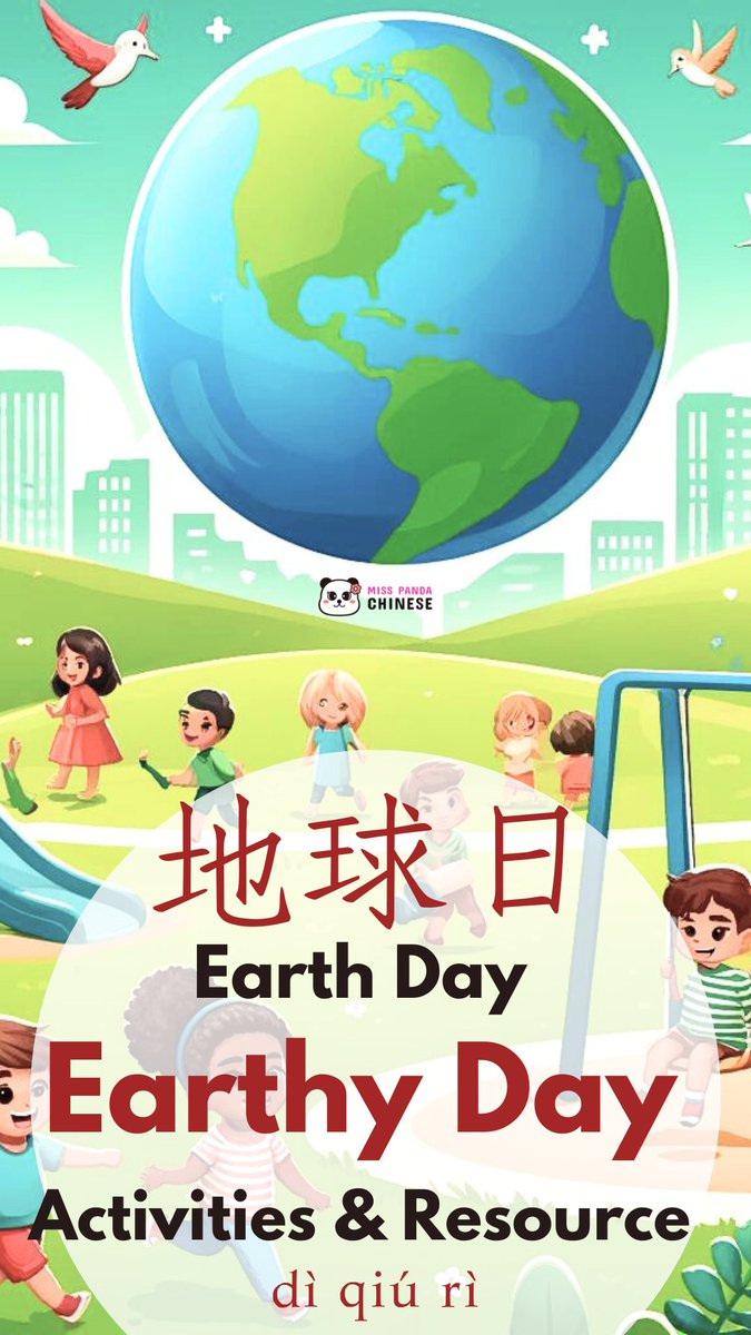 🌍 Celebrate Earth Day with bilingual activities (English and Chinese)! Dive into environmental education and Chinese language learning with printables, song, podcast, ebook, and more. 🌱 Start here: bit.ly/4aWRz09 #EarthDay #MissPandaChinese #LittleBunbook #小包子繪本