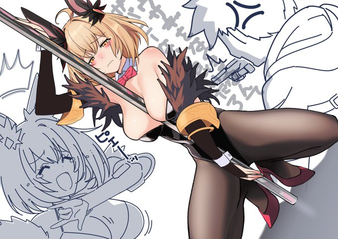 光古戦場お疲れ様でした(今さら
騎空団におどされて描きました

せっかくのウサギならバニーヘカテーに会いたかった 