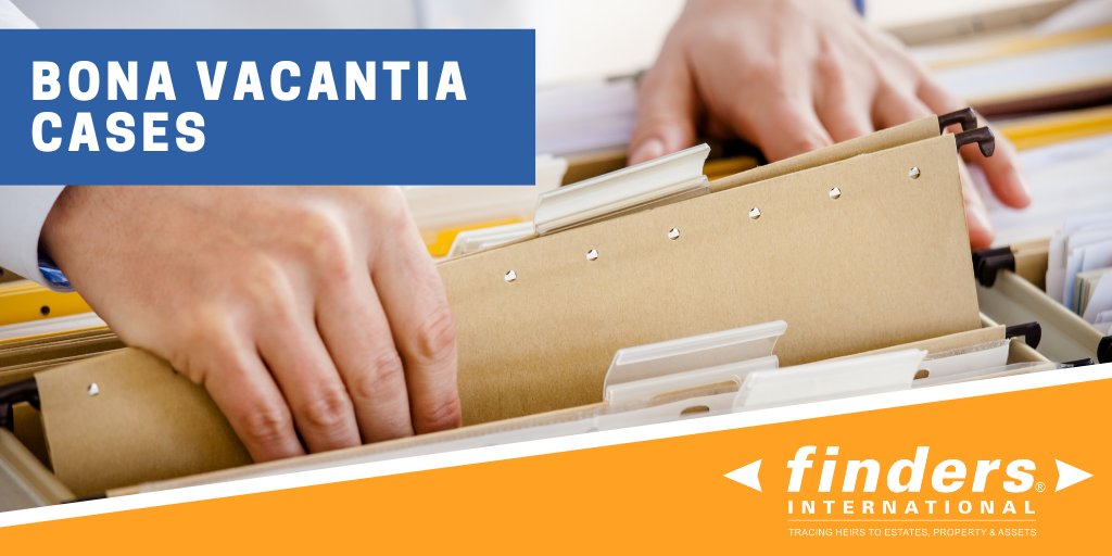 BONA VACANTIA CASES. Our specialist #probateresearch team work on #bonavacantia cases within the #publicdomain and ensure that the quality and reassurance provided to the #legalsector for decades is carried through to all #beneficiaries we contact 👉🏽  ow.ly/ohFu50RiSv3