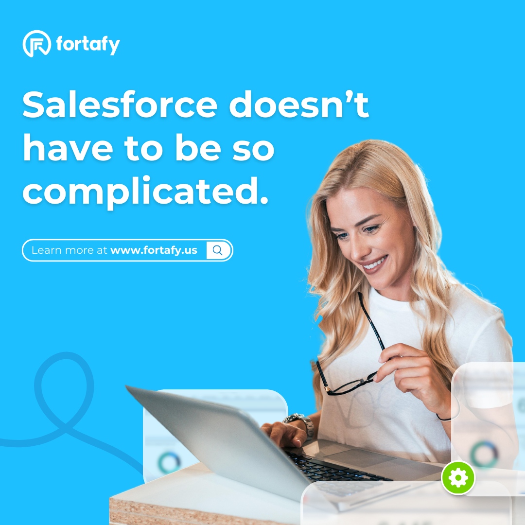 Struggling with the high cost and turnover of Salesforce Admins? It doesn't have to be so complicated. We provide affordable, expert Salesforce support tailored for nonprofits.

Let's simplify your CRM. Book a call: fortafy.us/contact-us/ 

#FortafySupport #NonProfitSucces