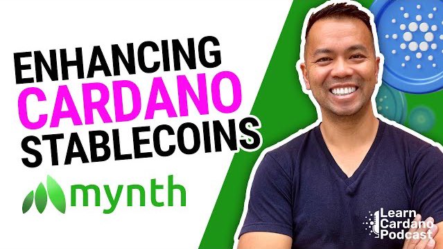 I got to chat with @Alexroose99 from @_mynth_ to discuss stablecoins and Cardano. We chat about issues and how things can improve. We also explore what Mynth has to offer with $MyUSD & cross-chain interoperability. 🫡 youtu.be/EcXNNIp5hsQ Thanks for the like & shares.