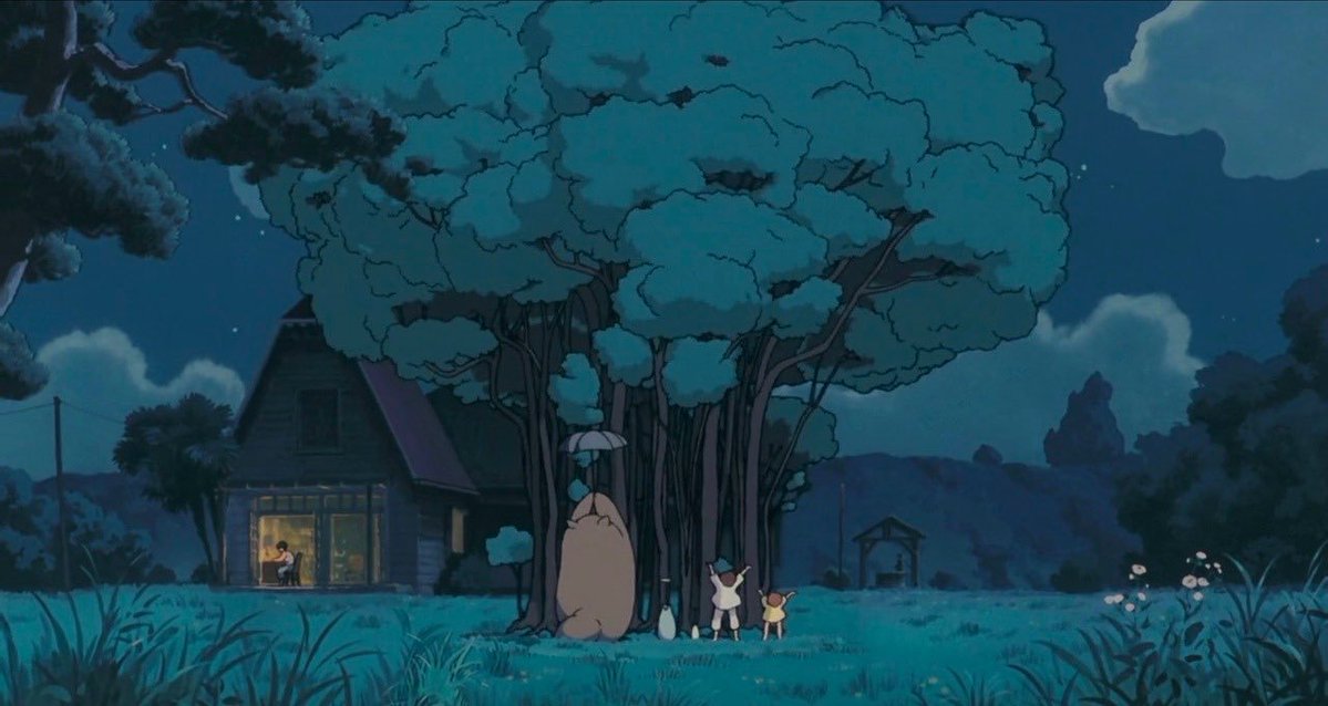 My Neighbor Totoro (1988) dir. Hayao Miyazaki