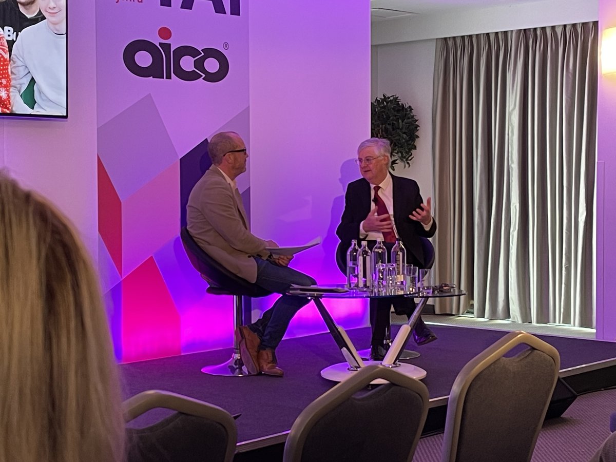 For the last session of #TAI2024, our national director, @Mattydicks, speaks with former first minister Mark Drakeford