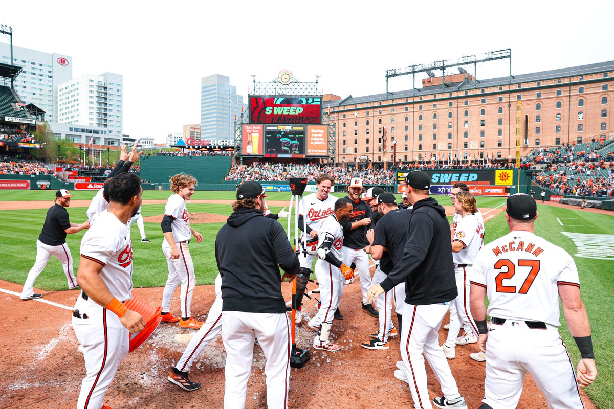 Celebrate Ceddy's walk-off with a flash sale! Get up to 50% off tickets: orioles.com/walkoff