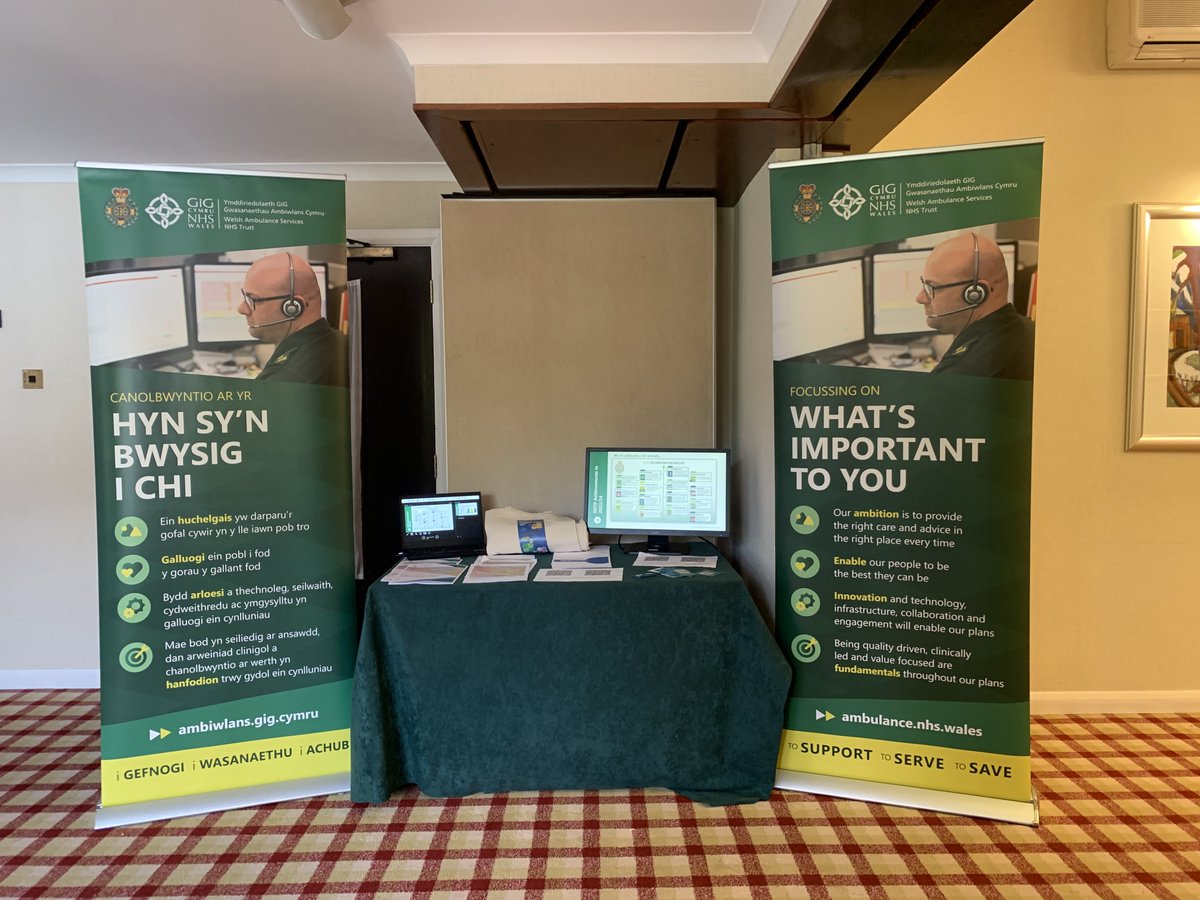 At the final @WelshAmbulance CEO Roadshow in Cwmbran. Lots of interesting conversations about our Project Pathway Framework that will support projects and help us to deliver our strategy. Nice to meet with #TeamWAST colleagues that I don’t always get to see.
